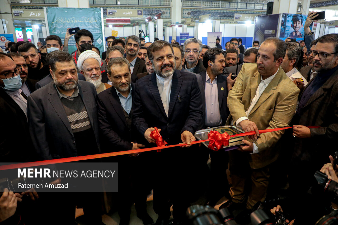 مراسم افتتاحیه نمایشگاه مطبوعات و رسانه‌های ایران