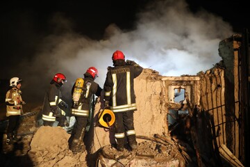 آتش‌سوزی یک «خانه‌باغ» در مشهد جان یک نفر را گرفت