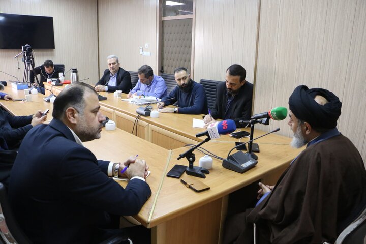برگزاری نشست خبری حجت الاسلام حسن زاده به میزبانی خبرگزاری مهر
