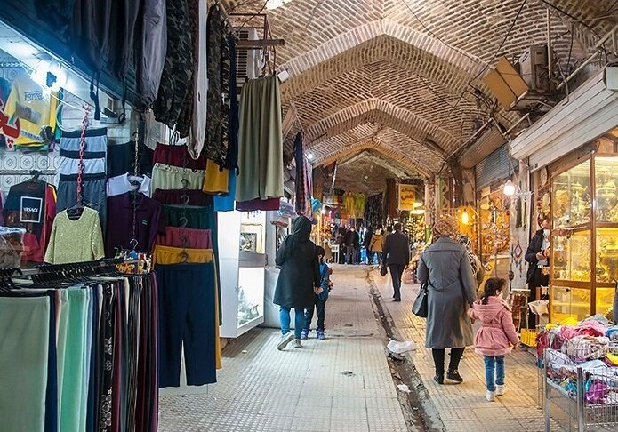 تاسیسات ناایمن زنگ خطری برای بازار سنتی سرپوشیده کرمانشاه