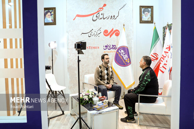 Mehr's stand on 2nd day of Media Exo