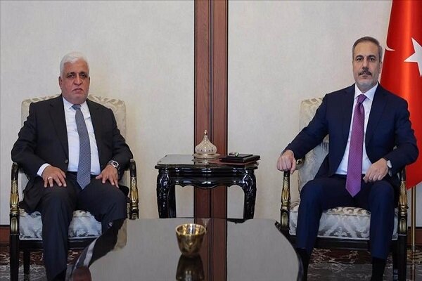 رایزنی فالح الفیاض با وزیر خارجه ترکیه در آنکارا