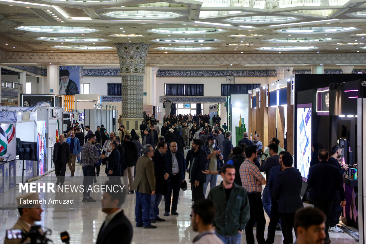 آغاز سومین روز نمایشگاه رسانه‌های ایران در مصلی