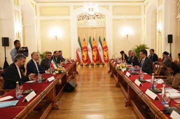آماده‌ایم پروژه‌های اقتصادی سریلانکا توسط ایران اجرایی شود/ تاکید بر توسعه مناسبات دو جانبه