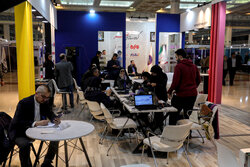 Mehr's booth on 3rd day of Iran Media Expo