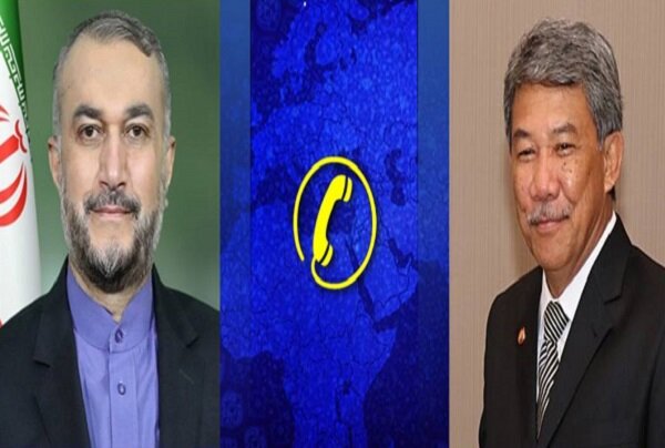 Iran, Malaysia FMs discuss expanding bilateral relations