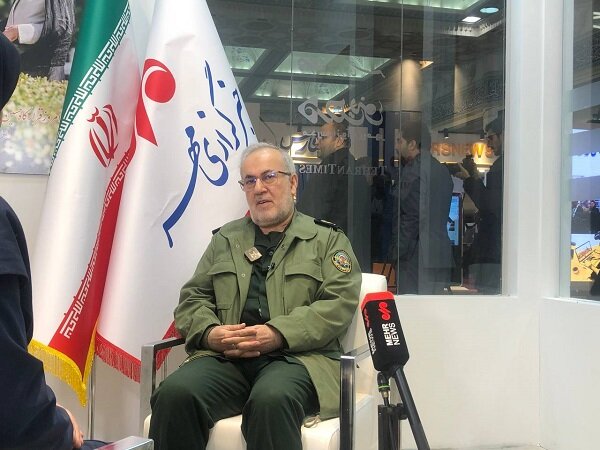 سردار موسی کمالی از غرفه خبرگزاری مهر بازدید کرد