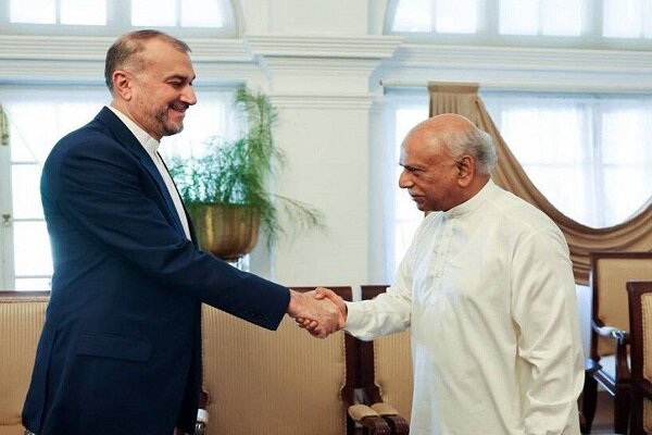 Emir Abdullahiyan, Sri Lanka Başbakanı ile görüştü