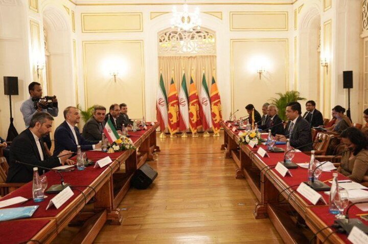 وزير خارجية سريلانكا: مستعدون لتنفيذ مشاريعنا الاقتصادية من قبل إيران
