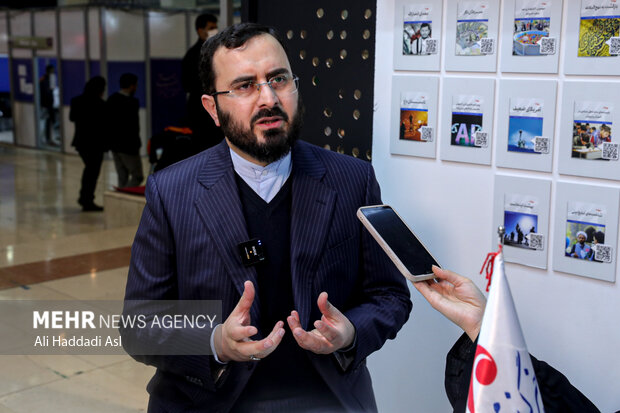 Mehr's booth on 3rd day of Iran Media Expo
