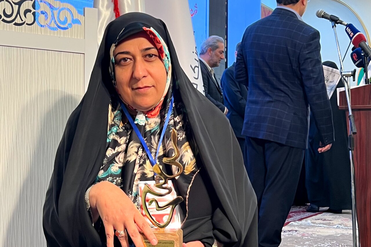 دبیر کنگره ملی بانوان تاثیرگذار رتبه نخست جشنواره شهید پیشرفت شد