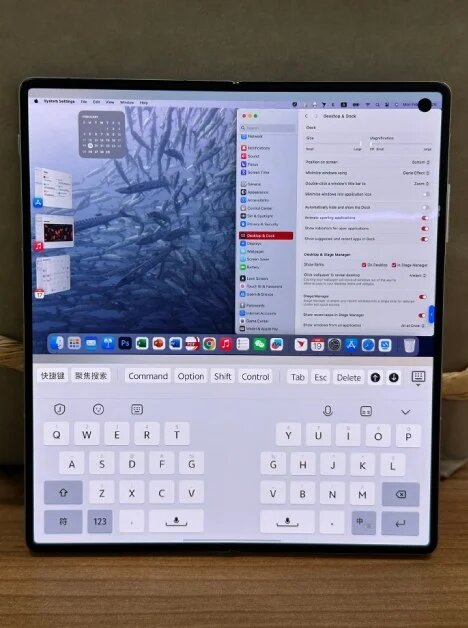 موبایل تاشو ویوو با قابلیت یکپارچه سازی با macOS