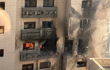 عدوان إسرائيلي على مبنى سكنياً في منطقة بدمشق و استشهاد مدنيين اثنين وإصابة آخر بجروح