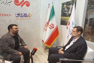 رییس بنیاد شهید و امور ایثارگران از غرفه خبرگزاری مهر بازدید کرد