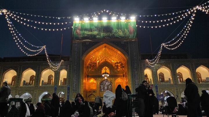 Hz. İmam Rıza'nın (a.s) türbesinden görüntüler Hz. İmam Rıza'nın (a.s) türbesinden görüntüler