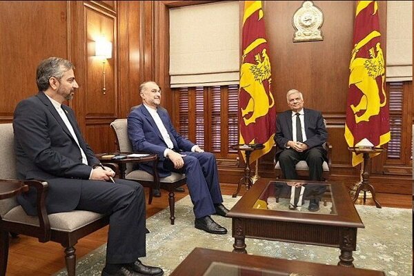 Emir Abdullahiyan, Sri Lanka Cumhurbaşkanı ile görüştü