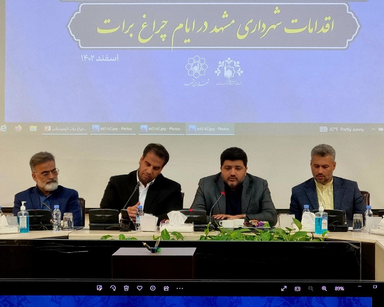 برپایی ایستگاه‌های صلواتی در آرامستان های مشهد