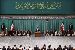 Leader meets IRI Intl. Holy Qur'an Competition participants