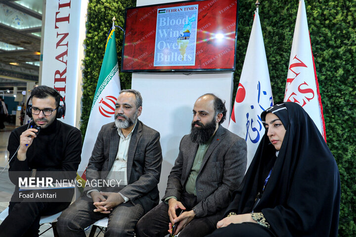 ایرانی میڈیا ایگزبیشن، مہر نیوز کے اسٹال کی پہلی پوزیشن
