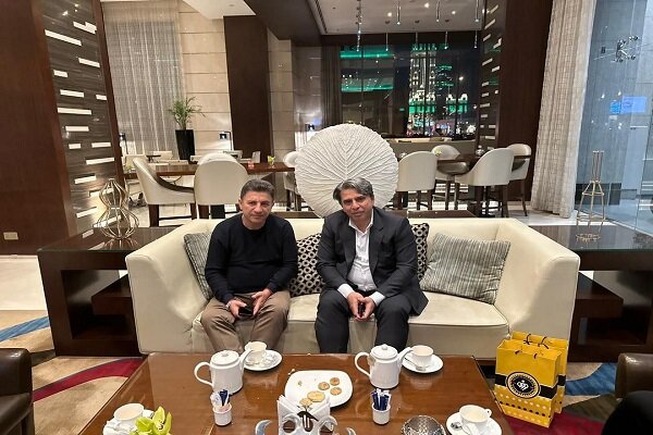 دیدار مدیرعامل سپاهان با سرمربی تیم ملی فوتبال در عربستان دیدار مدیرعامل سپاهان با سرمربی تیم ملی فوتبال در عربستان