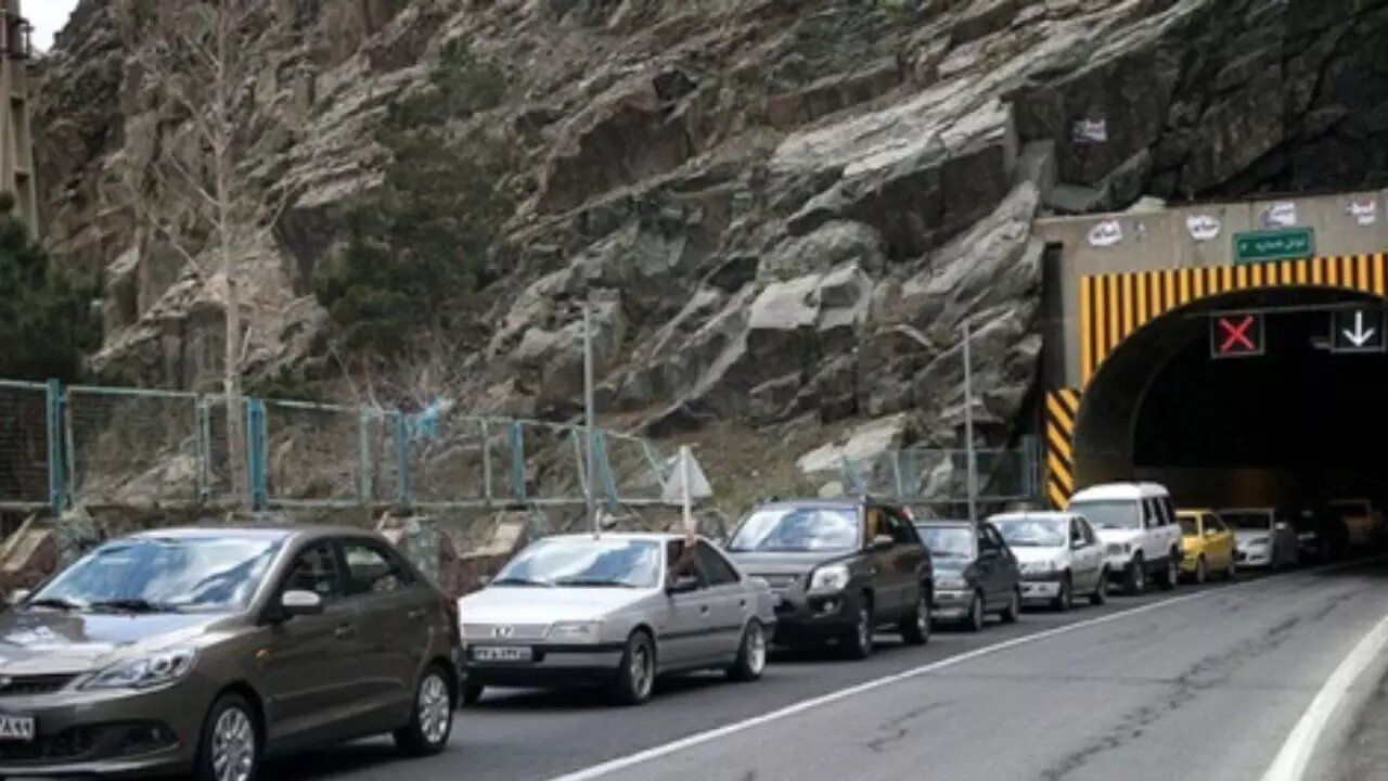 ترافیک سنگین در جاده چالوس و آزادراه تهران – شمال