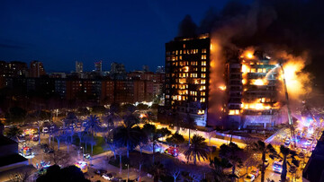 Deadly fire engulfs apartment building in Spain’s Valencia