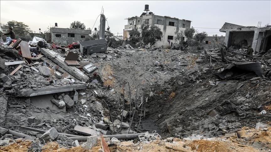 تەقینەوەی تۆقێنەر لە غەزە