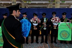 Pilgrims in Jamkaran Mosque prepare for Mid-Sha'ban