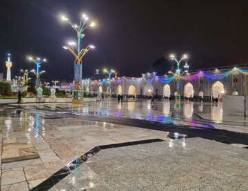 VIDEO: Imam Reza shrine on mid-Sha'ban holiday night