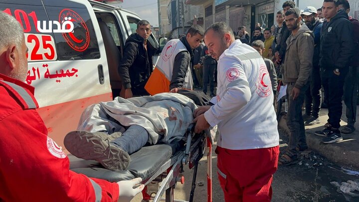 قتل عام جدید صهیونیست‌ها با بمباران منزل خانواده فلسطینی در رفح