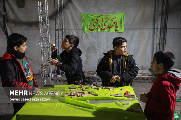جشن و آذین بندی خیابان های تهران به مناسبت نیمه شعبان