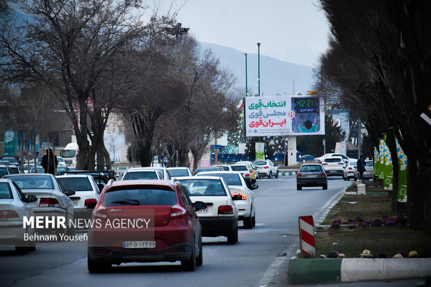 فضای انتخاباتی شهر اراک