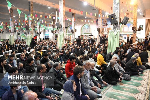 جشن نیمه شعبان با حضور آیت الله رئیسی در بیرجند جشن نیمه شعبان با حضور آیت الله رئیسی در بیرجند