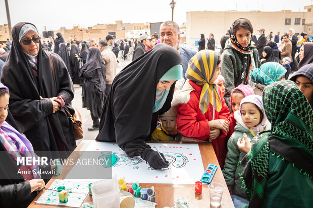 جشن بزرگ خیابانی نیمه شعبان