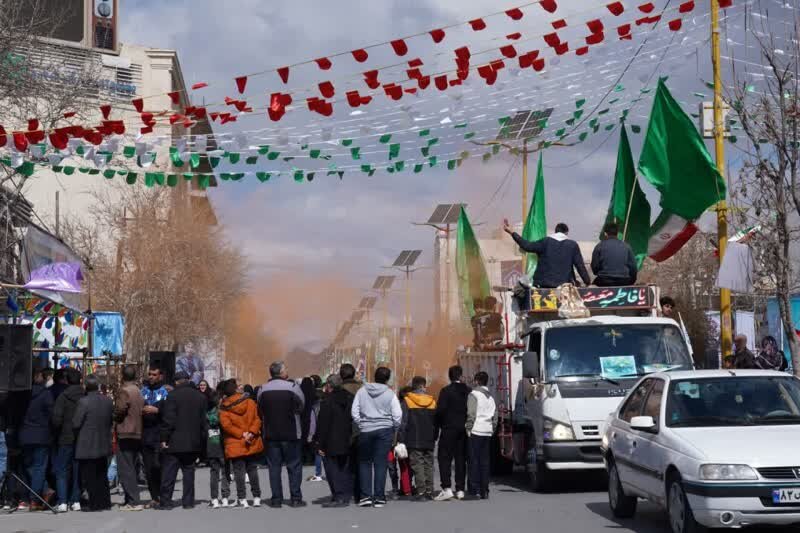 جشن خودرویی نیمه شعبان در خرمآباد