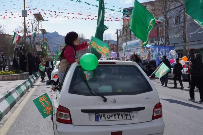 جشن خودرویی نیمه شعبان در خرمآباد