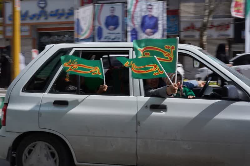 جشن خودرویی نیمه شعبان در خرمآباد