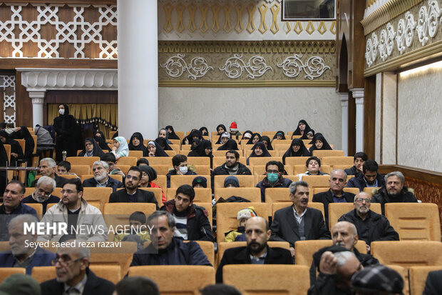 مراسم اولین سالگرد شهید اسماعیل احمدی