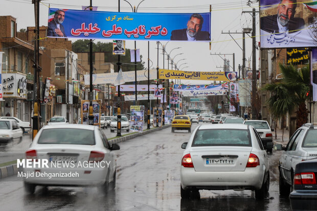 تبلیغات انتخاباتی در یزد