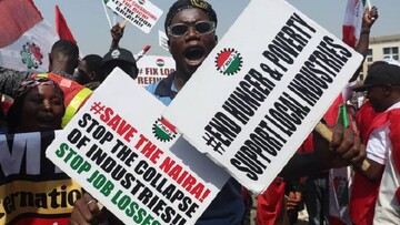 اعتصابات گسترده در نیجریه/تورم فلج‌کننده، کارگران را به خیابان کشید