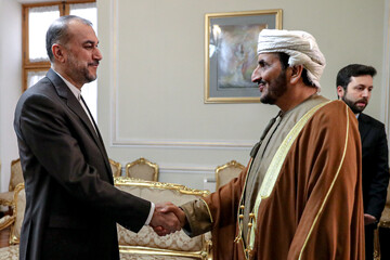 Iran top diplomat meeting with Omani deputy FM