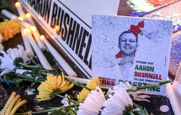 ABD askeri Aaron Bushnell New York'ta anıldı ABD askeri Aaron Bushnell New York'ta anıldı