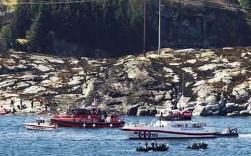 6 rescued after helicopter crash in western Norway sea