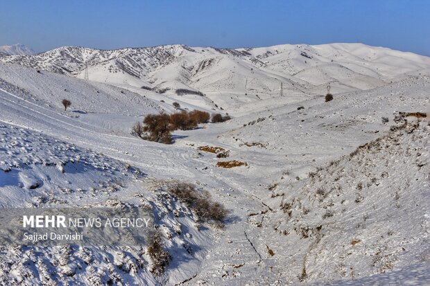 طبیعت زمستانه لرستان