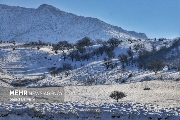 طبیعت زمستانه لرستان