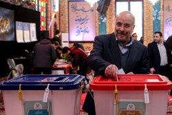 Elections in Tehran in presence of parliament speaker
