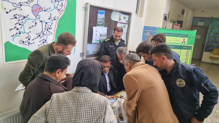 استقبال پرشور مردم جوانرود از انتخابات ۱۴۰۲ در ساعات اولیه