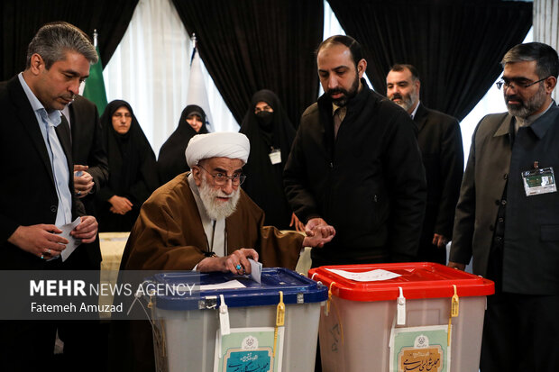 صندوق اخذ رای در شورای نگهبان