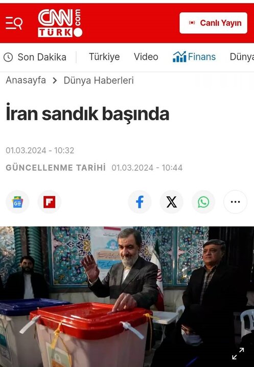 İran'daki meclis seçimleri Türk medyasına nasıl yansıdı?