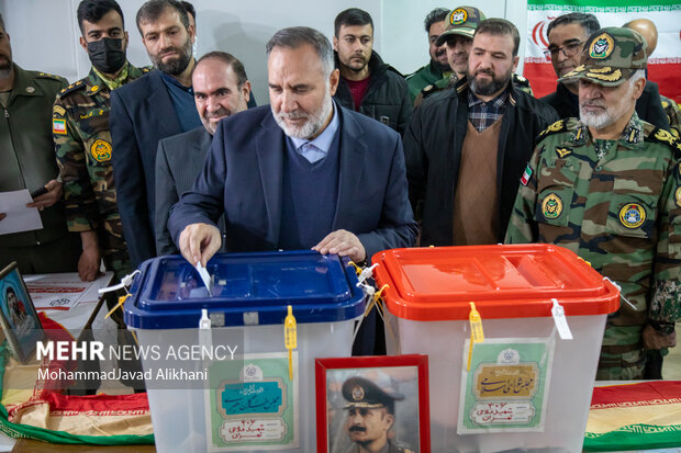 حضور ارتشیان در انتخابات ۱۱ اسفند ۱۴۰۲